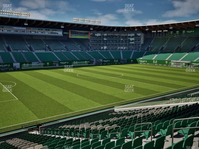 Seating view for Providence Park Section 95