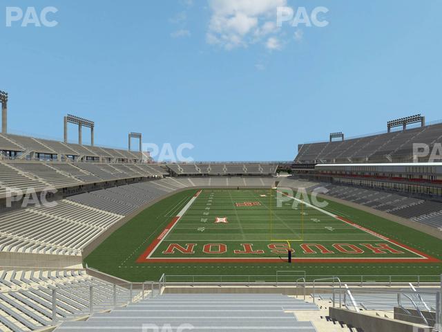 Seating view for TDECU Stadium Section 221