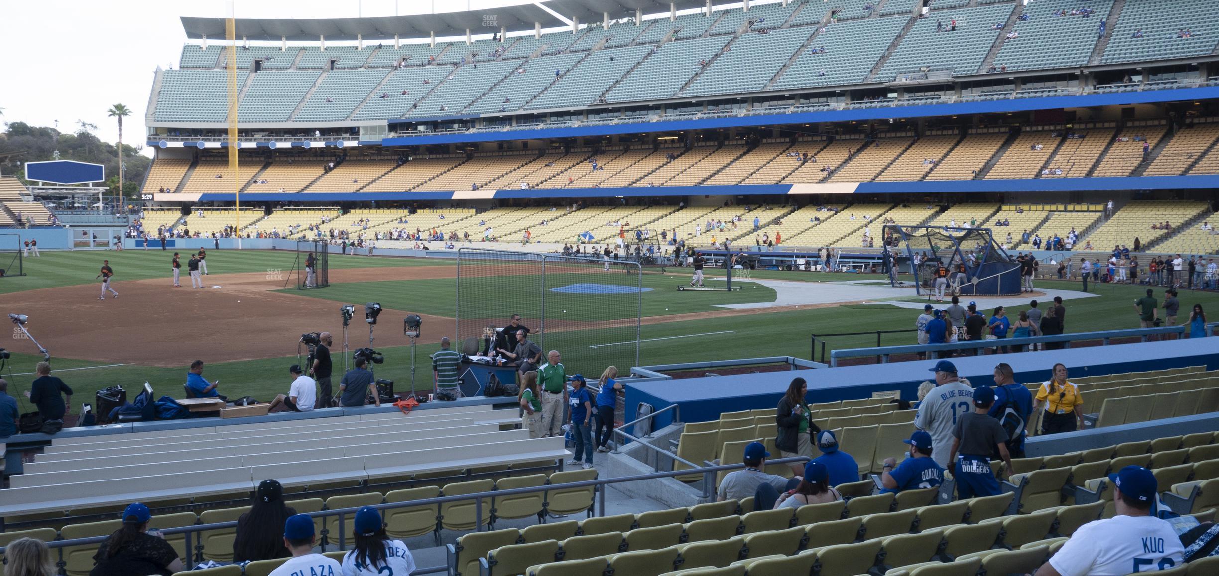 Seating view for Dodger Stadium Section 29 Fd