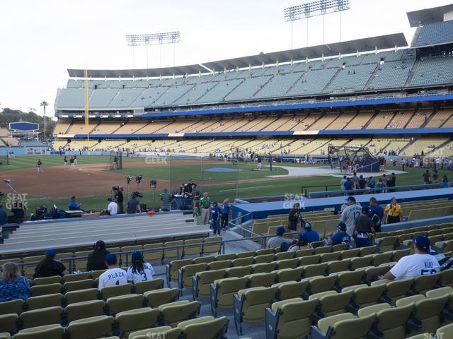 Seating view for Dodger Stadium Section 29 Fd