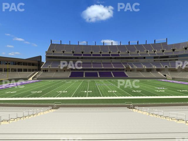 Seating view for Amon G Carter Stadium Section 125