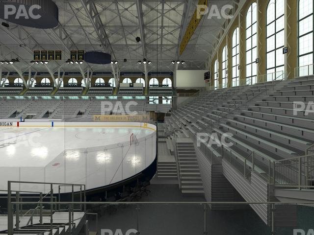 Seating view for Yost Arena Section 8