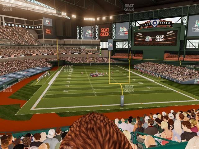 Seating view for Chase Field Section Suite 27