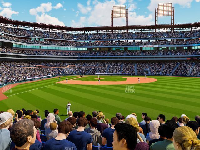 Seating view for Citizens Bank Park Section 104