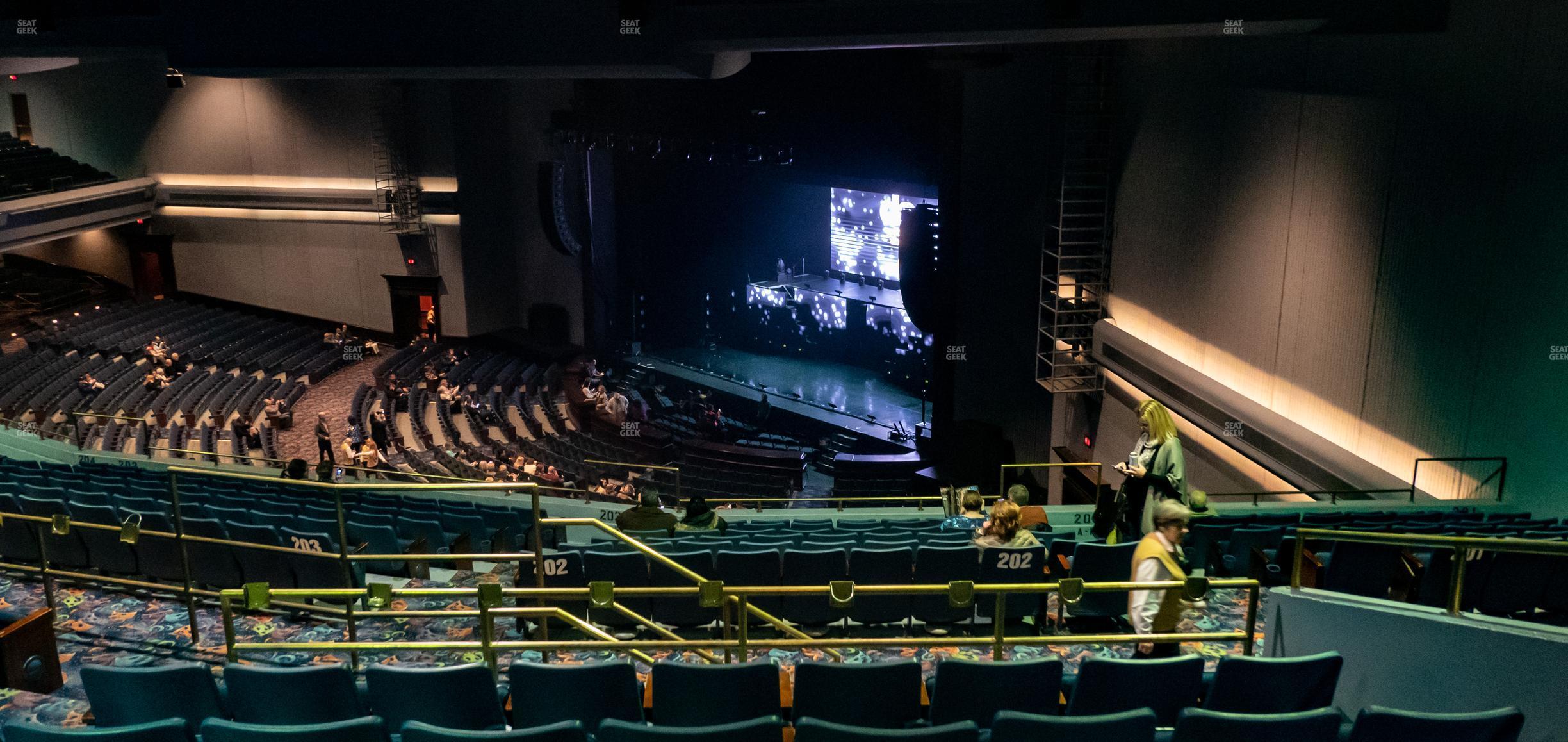 Seating view for Rosemont Theatre Section 202