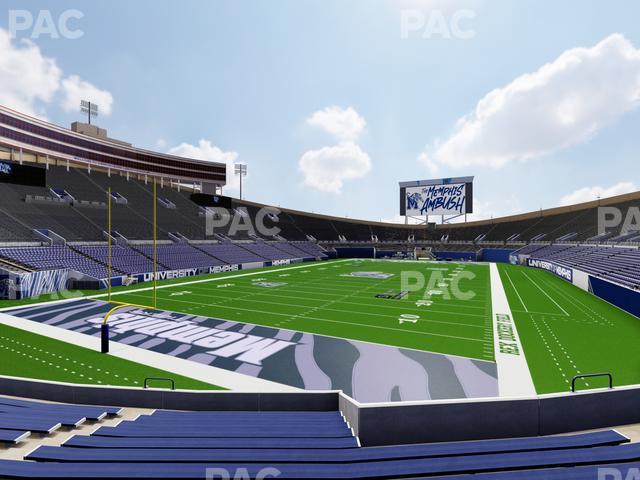 Seating view for Simmons Bank Liberty Stadium Section Box 111