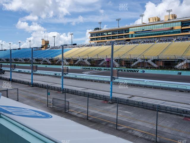 Seating view for Homestead-Miami Speedway Section Pit Road Cabana 17