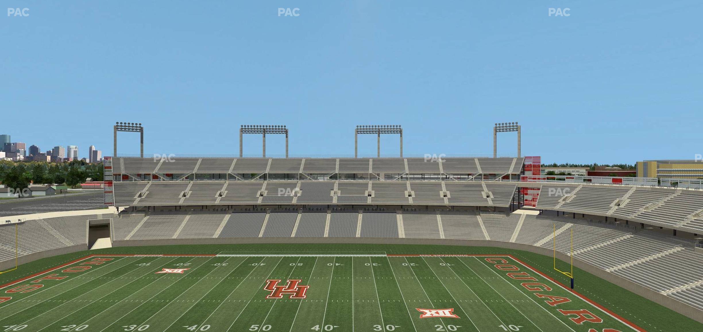 Seating view for TDECU Stadium Section 307