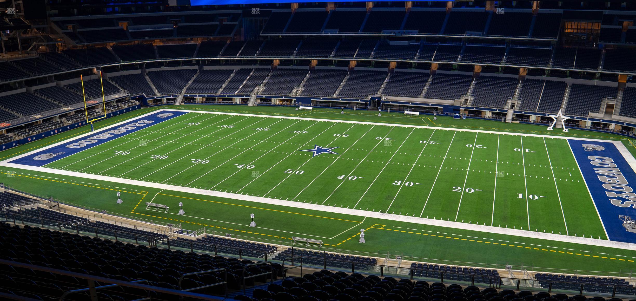 Seating view for AT&T Stadium Section Silver Suite 440