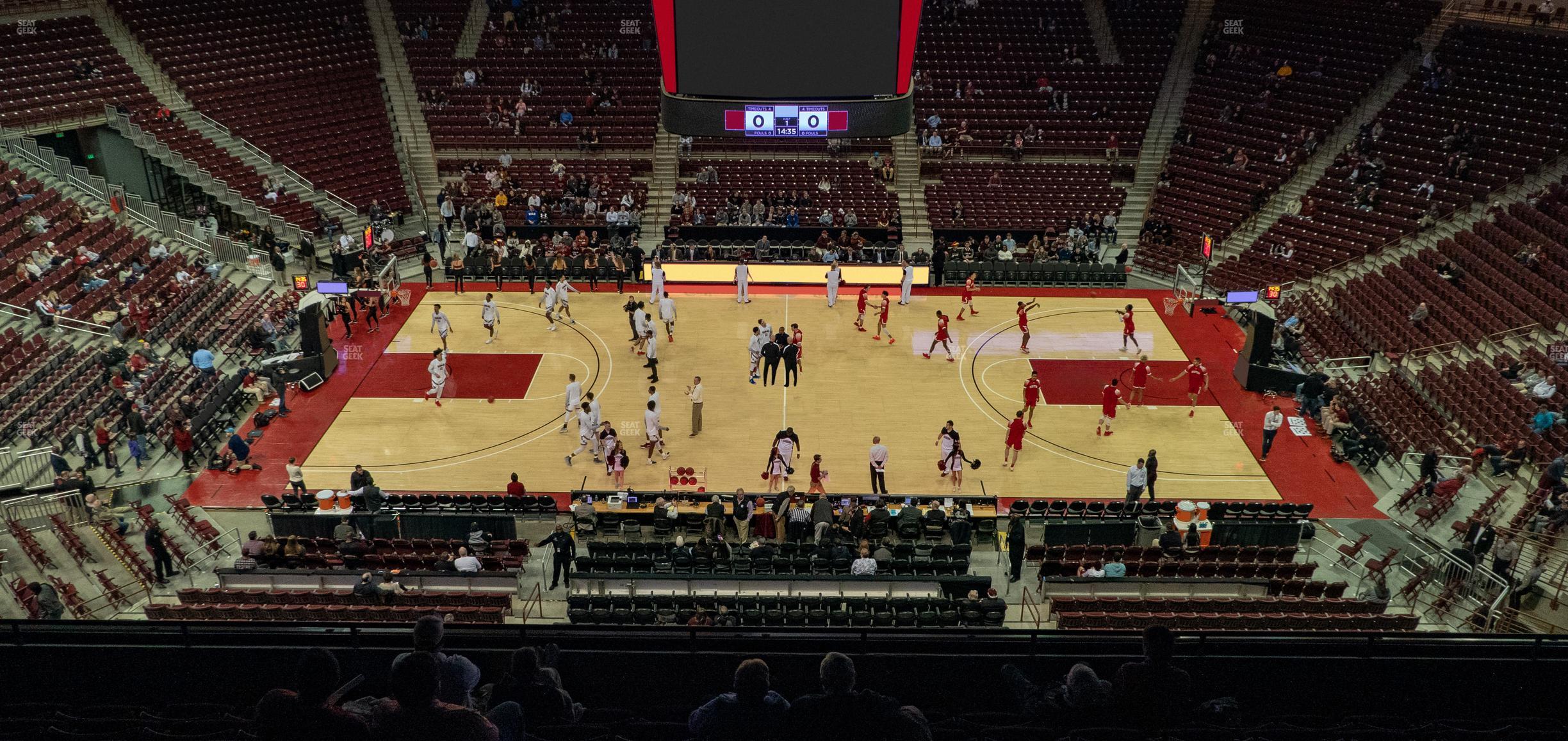 Seating view for Colonial Life Arena Section 208