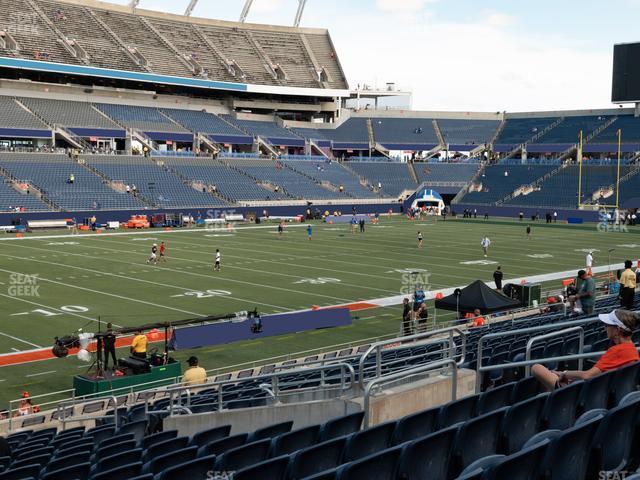 Seating view for Camping World Stadium Section 139