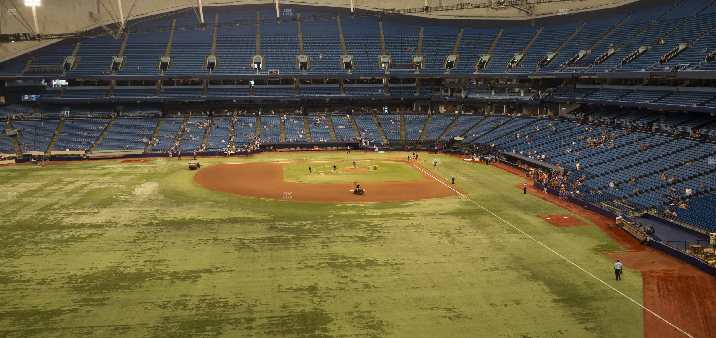 Seating view for Tropicana Field Section 349