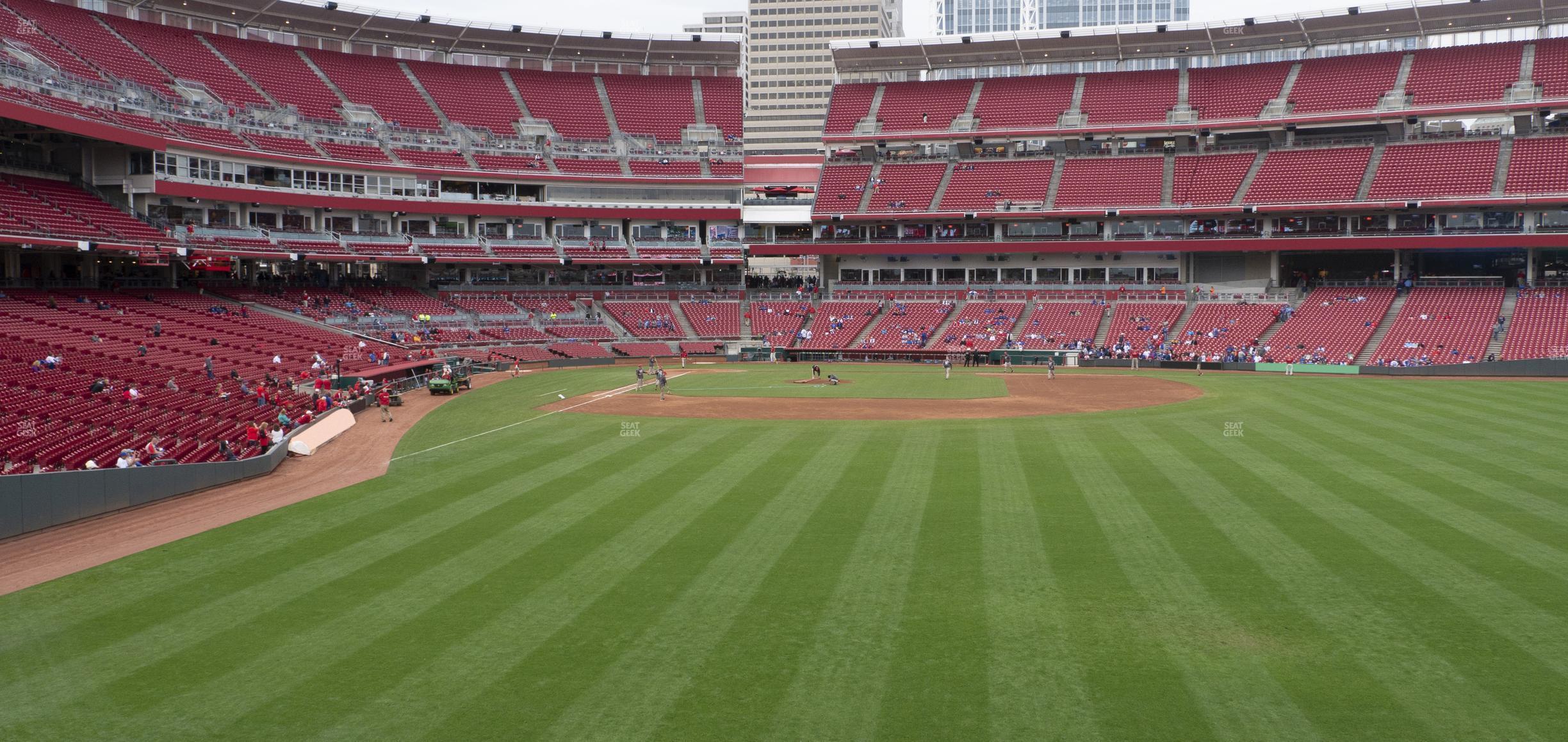 Seating view for Great American Ball Park Section 141