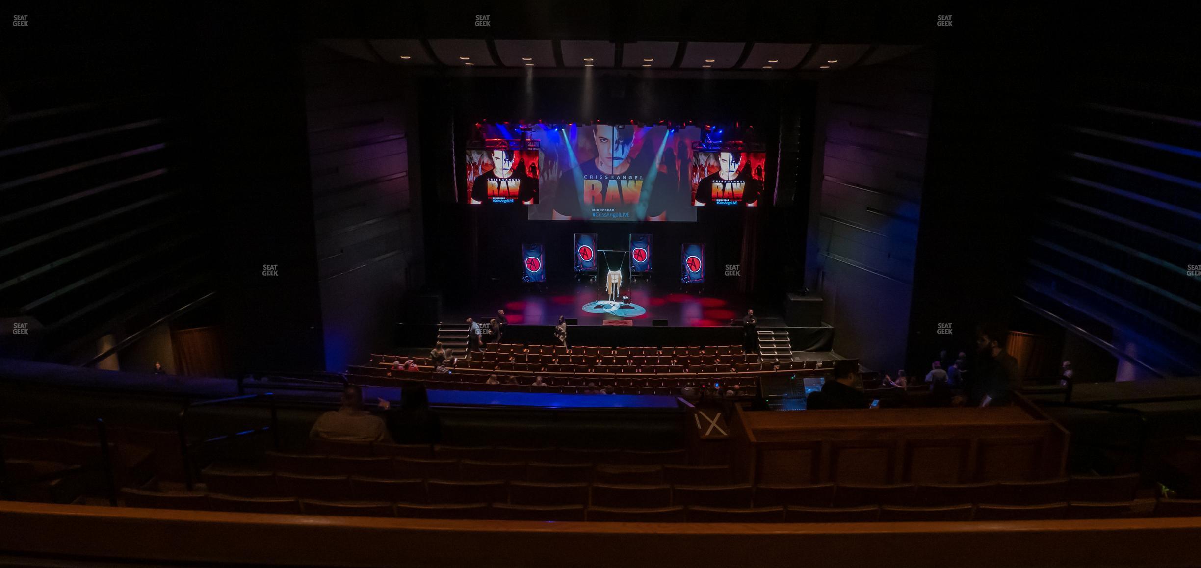 Seating view for Bass Concert Hall Section First Balcony Upper Center