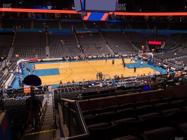 Seating view for Paycom Center Section 224