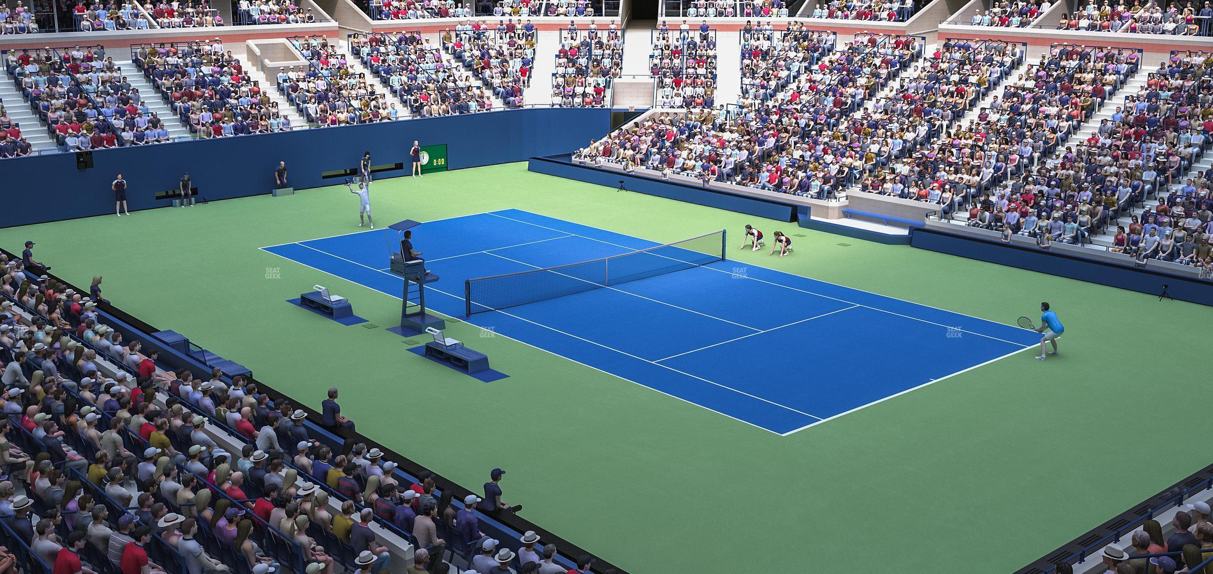 Seating view for Arthur Ashe Stadium Section Suite 243