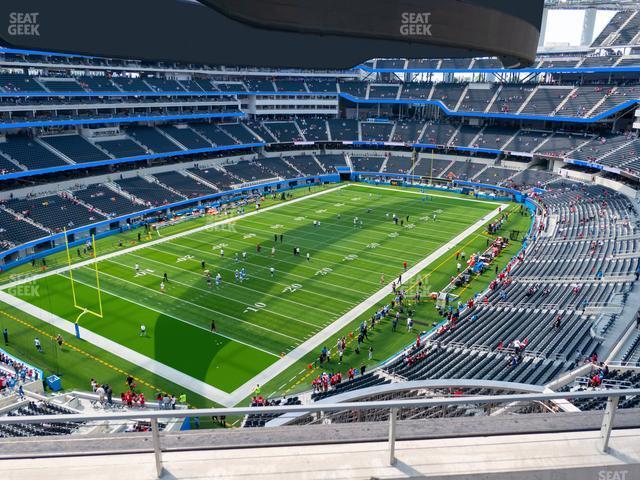 Seating view for SoFi Stadium Section 341