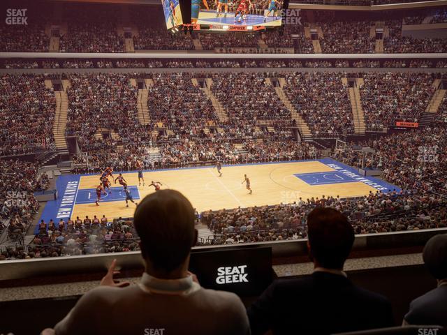 Seating view for Madison Square Garden Section Lexus Level Suite 44