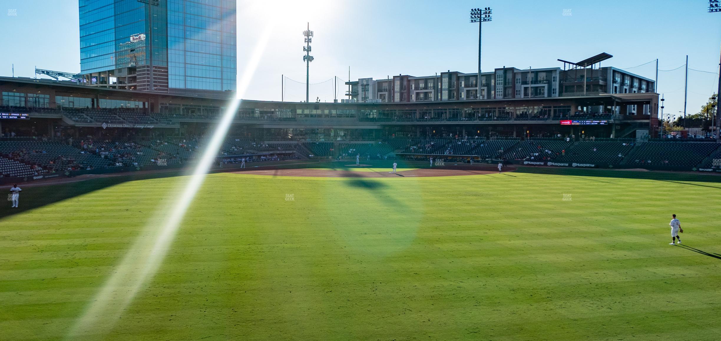 Seating view for Truist Field Section Home Run 1