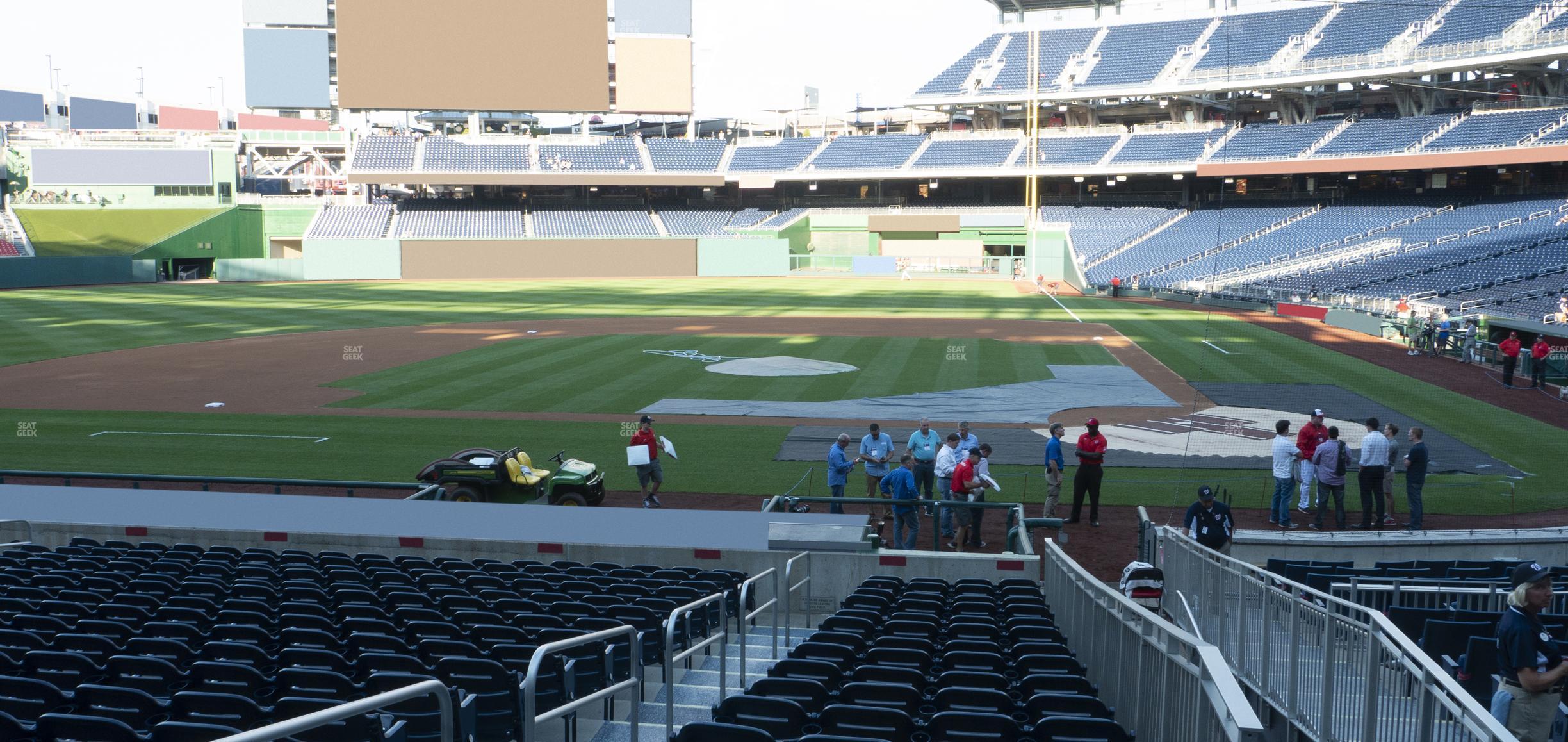 Seating view for Nationals Park Section 118