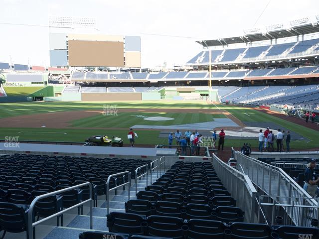 Seating view for Nationals Park Section 118