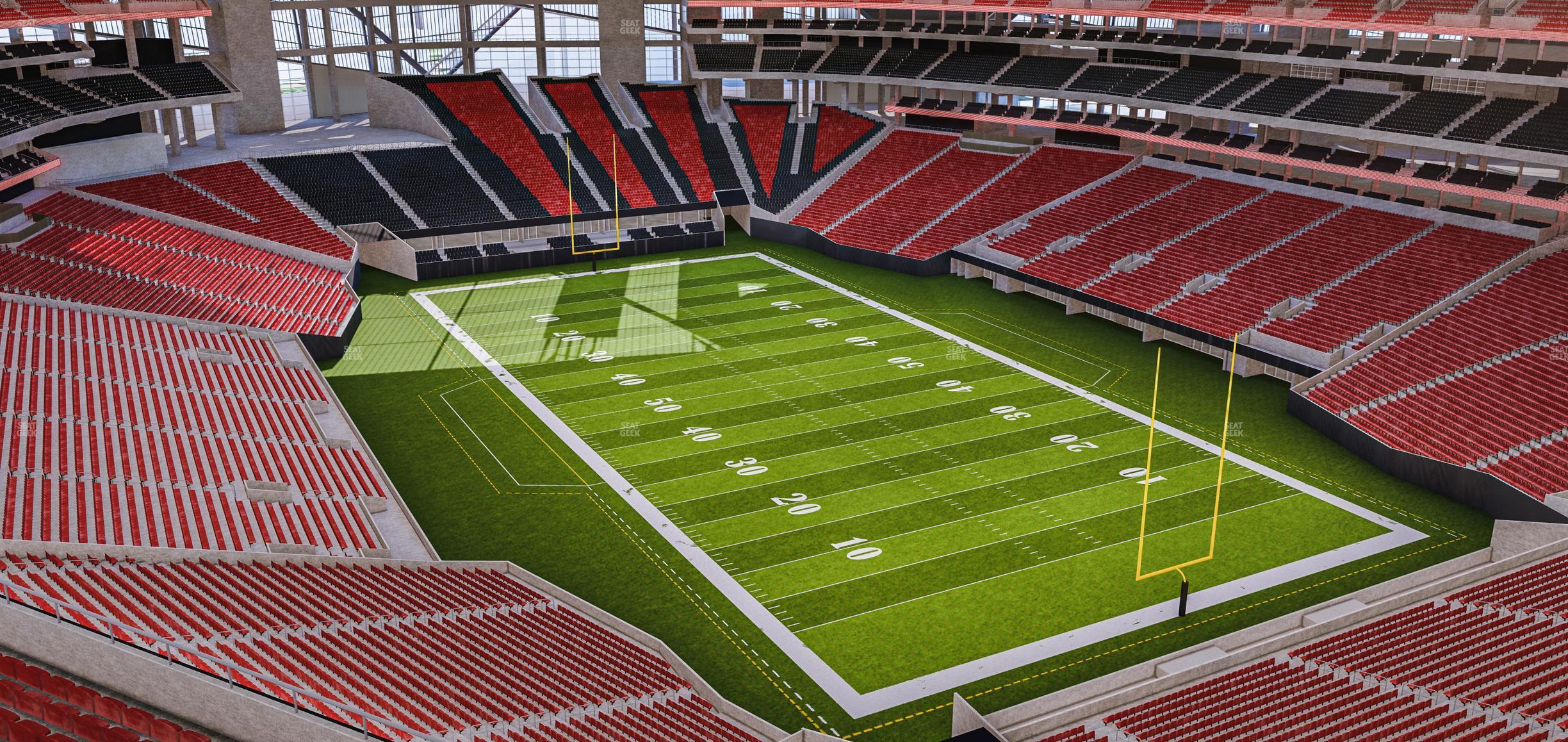 Seating view for Mercedes-Benz Stadium Section 330