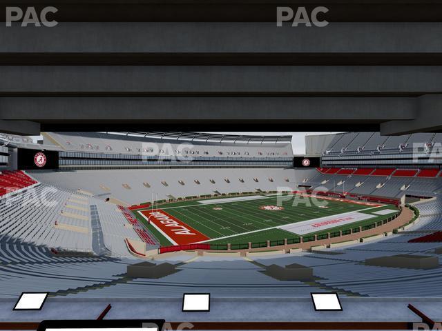 Seating view for Bryant Denny Stadium Section Loge Box 37