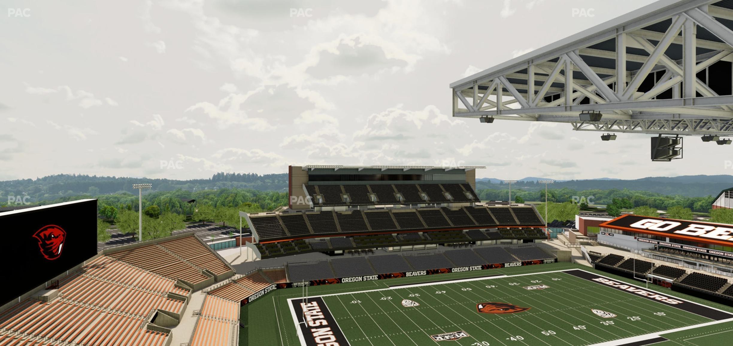 Seating view for Reser Stadium Section 225