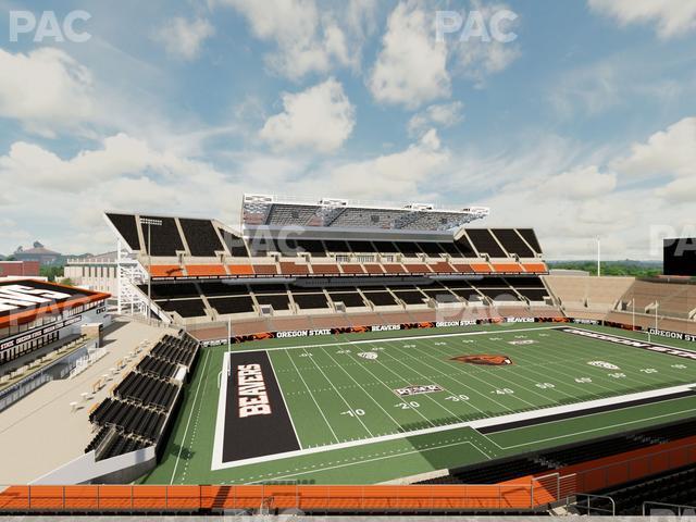 Seating view for Reser Stadium Section 237