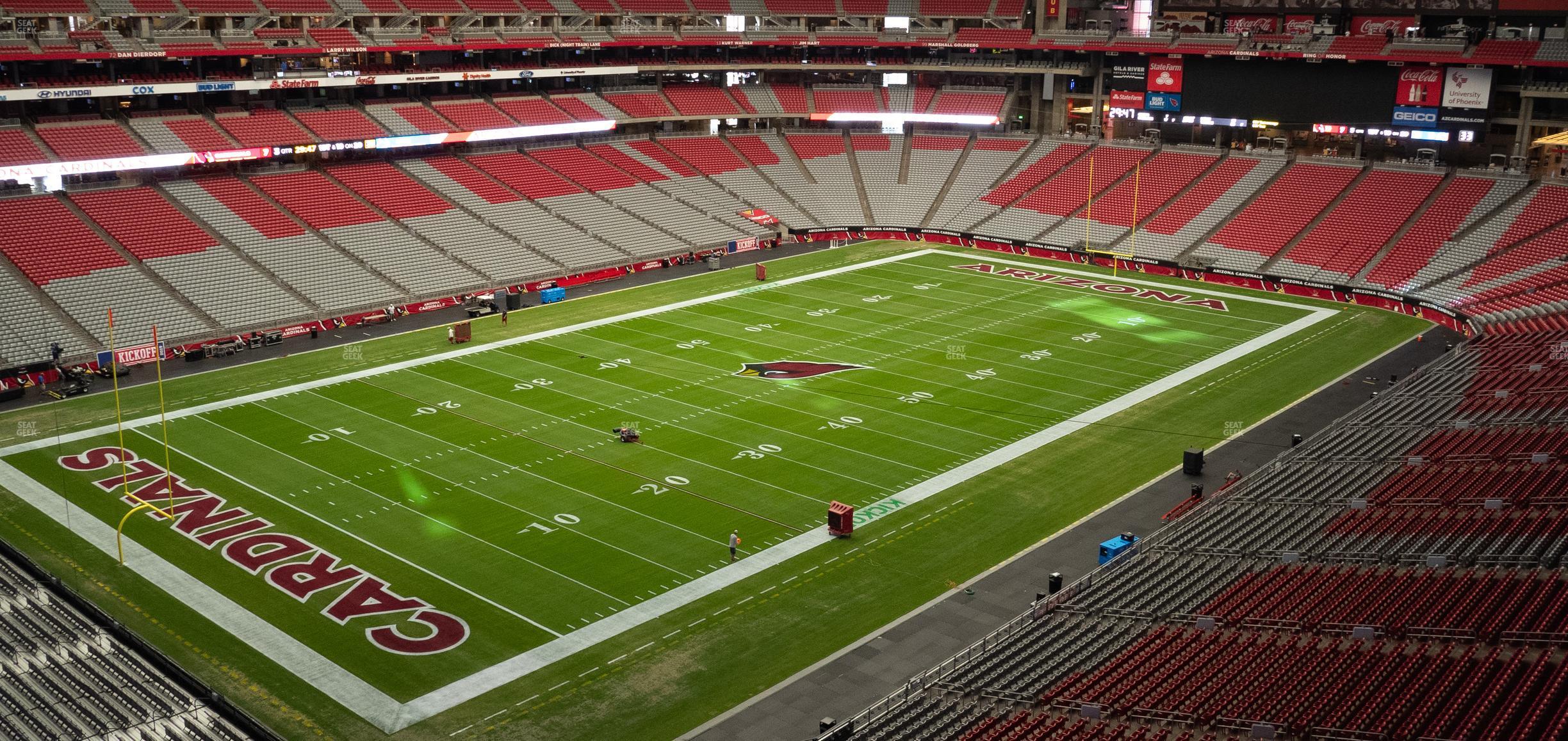 Seating view for State Farm Stadium Section Ring Of Honor 452