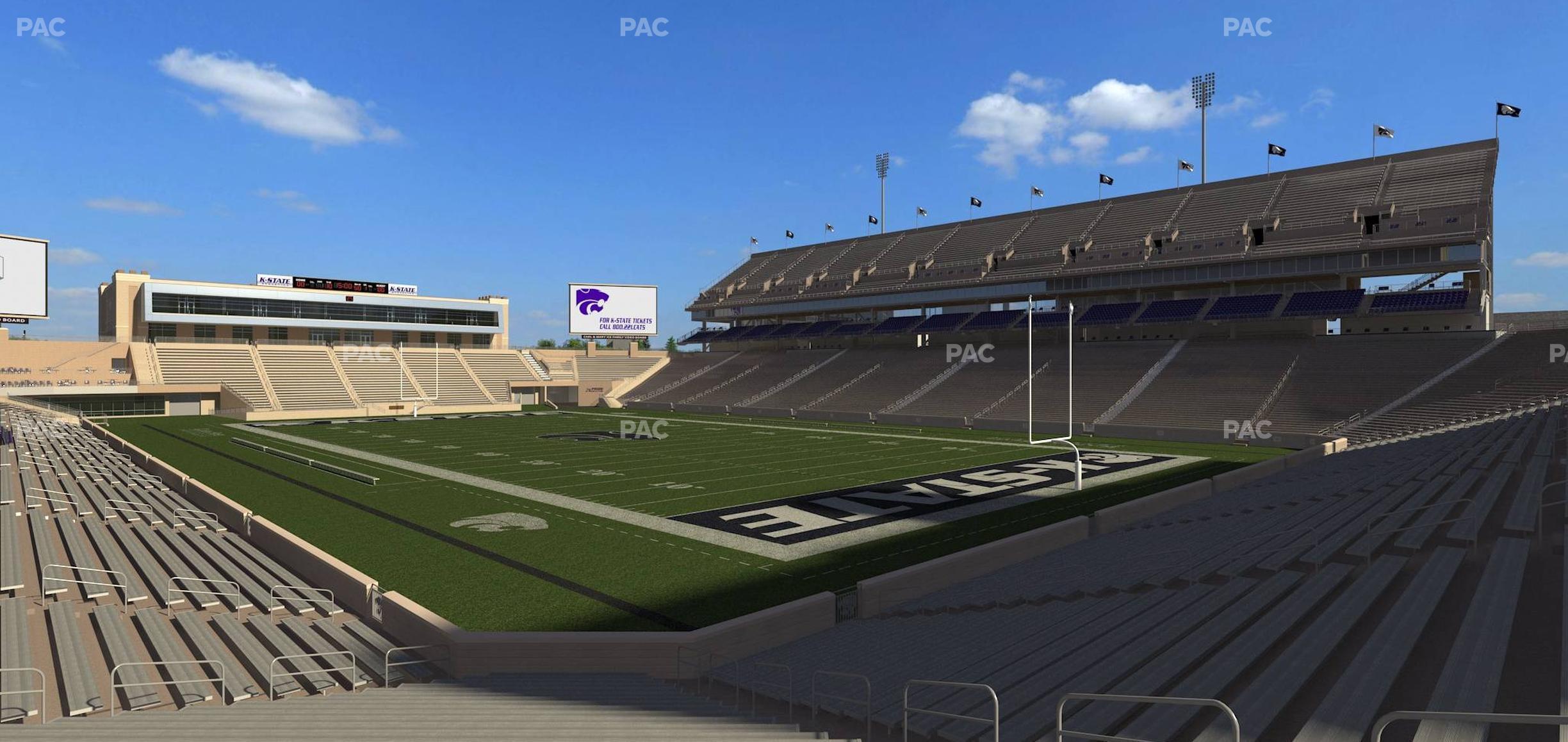 Seating view for Bill Snyder Family Stadium Section 11