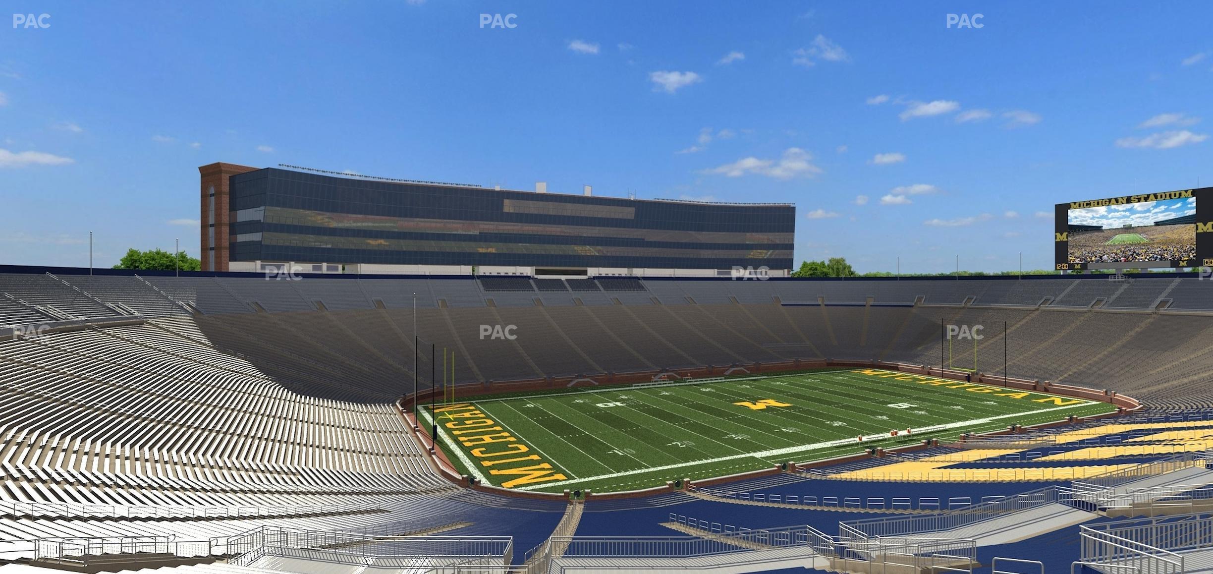 Seating view for Michigan Stadium Section 6