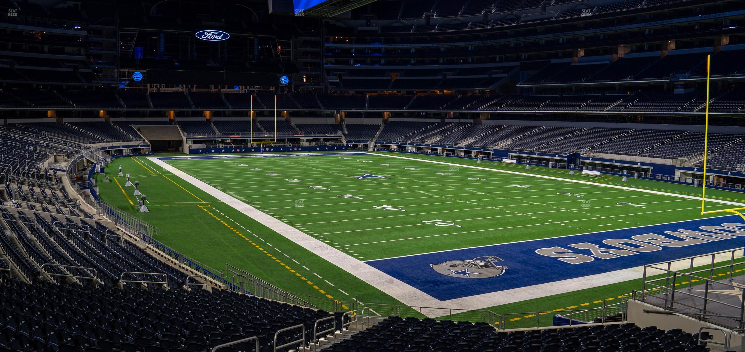 Seating view for AT&T Stadium Section Hall Of Fame Suite 246