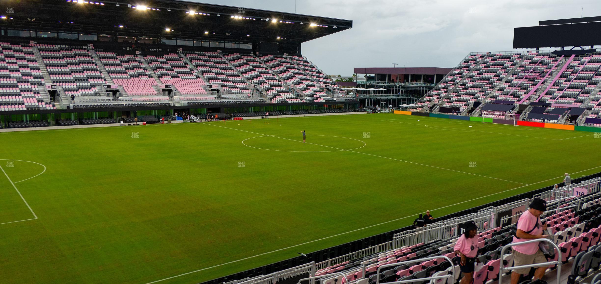 Seating view for Chase Stadium Section 120