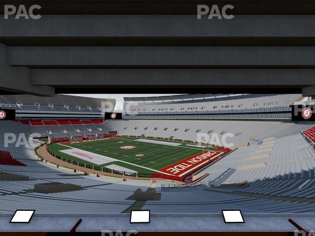 Seating view for Bryant Denny Stadium Section Loge Box 4