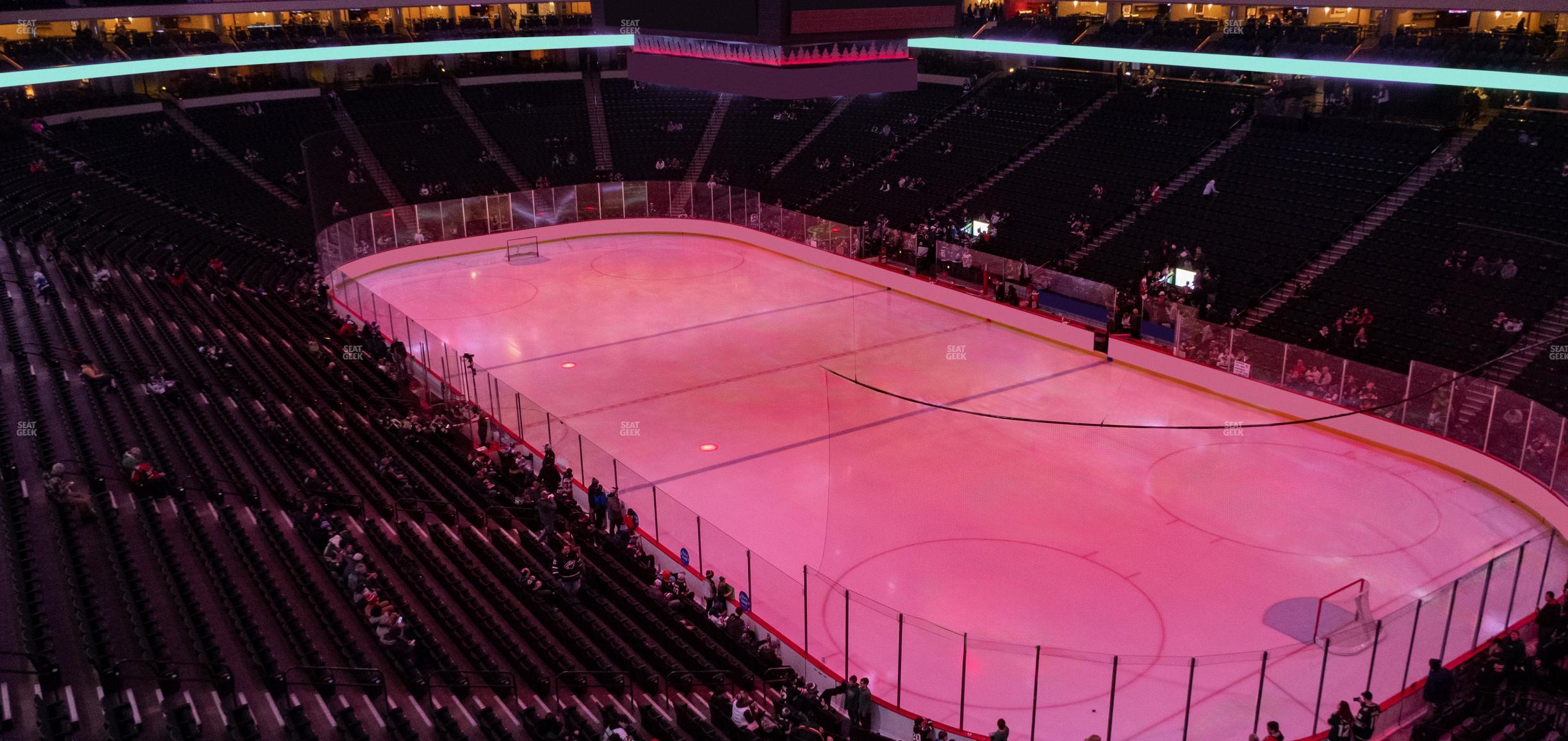 Seating view for Xcel Energy Center Section Club 40