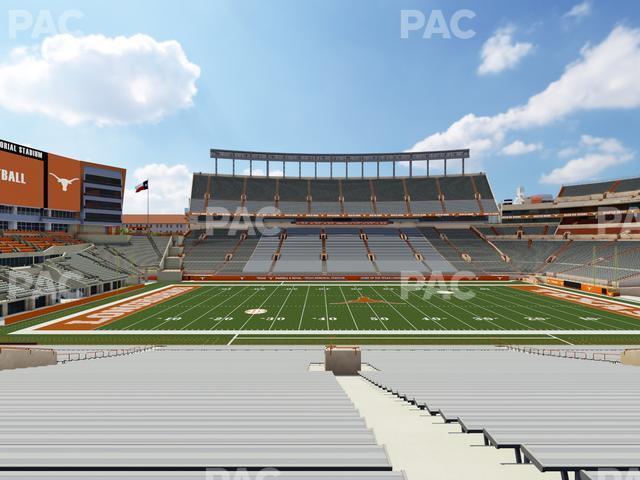 Seating view for Darrell K Royal - Texas Memorial Stadium Section 29