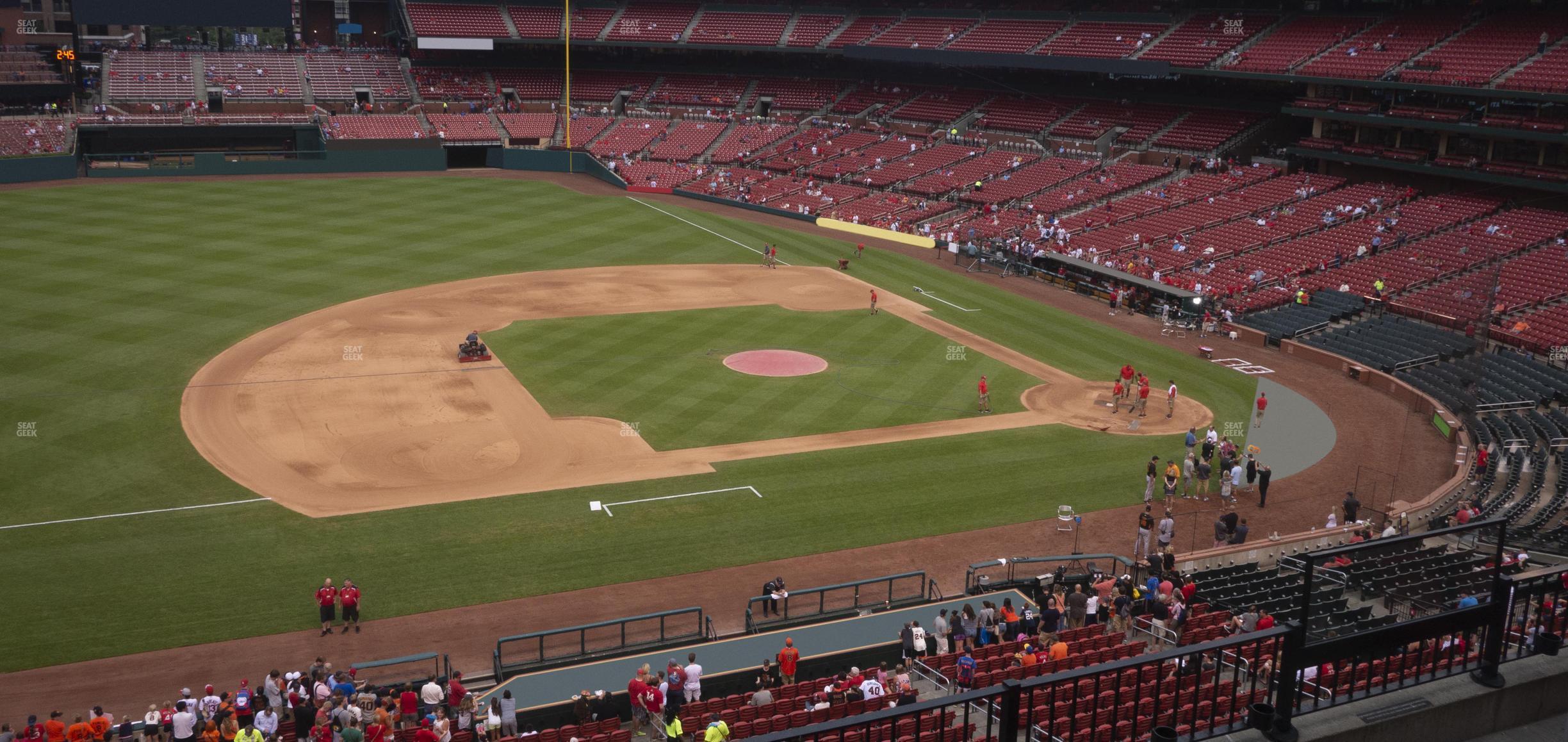 Seating view for Busch Stadium Section National Car Rental Club 258