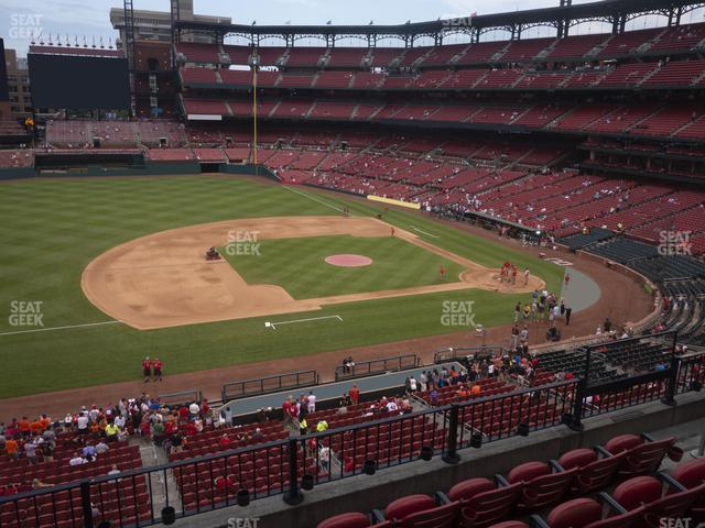 Seating view for Busch Stadium Section National Car Rental Club 258