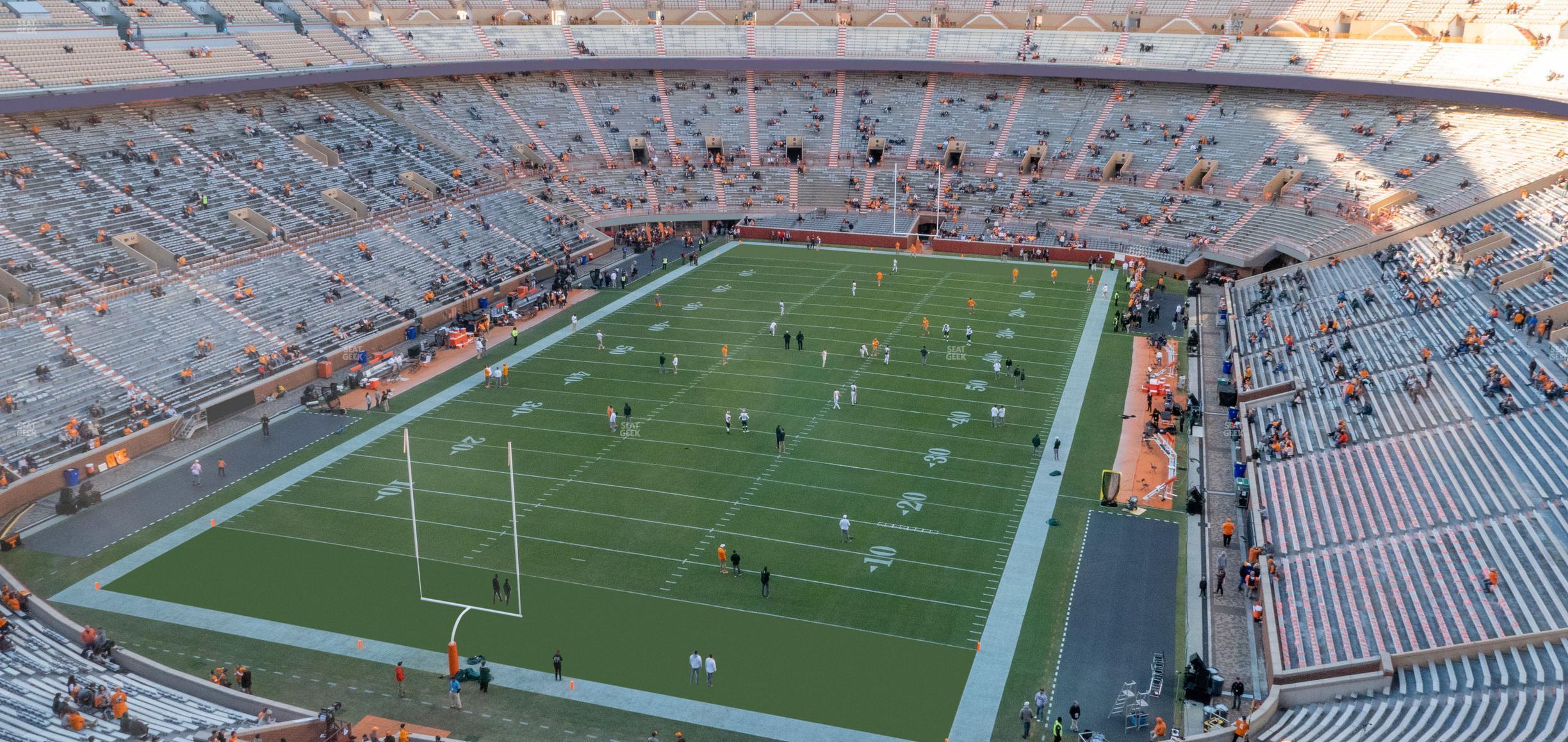 Seating view for Neyland Stadium Section Jj