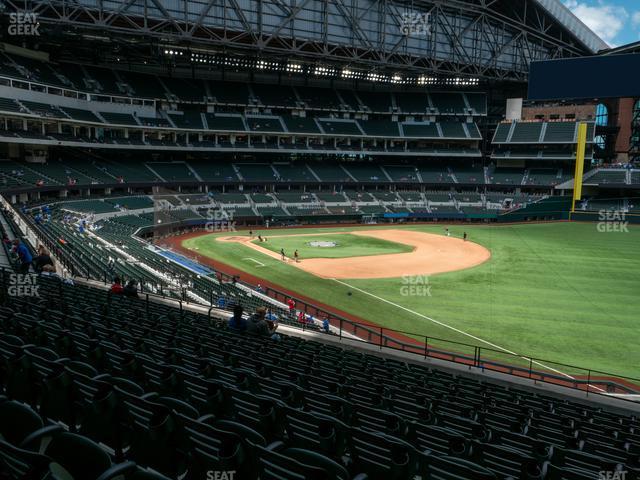 Seating view for Globe Life Field Section 125