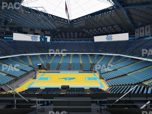 Seating view for Dean Smith Center Section 226