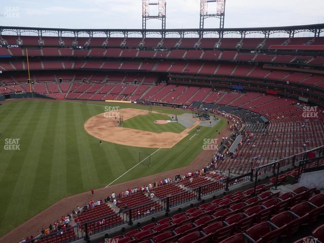 Seating view for Busch Stadium Section Left Field Pavilion 367