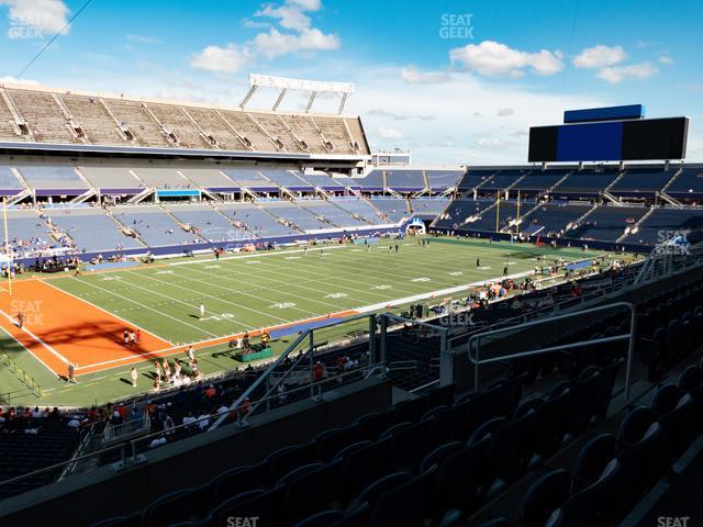 Seating view for Camping World Stadium Section Plaza 40