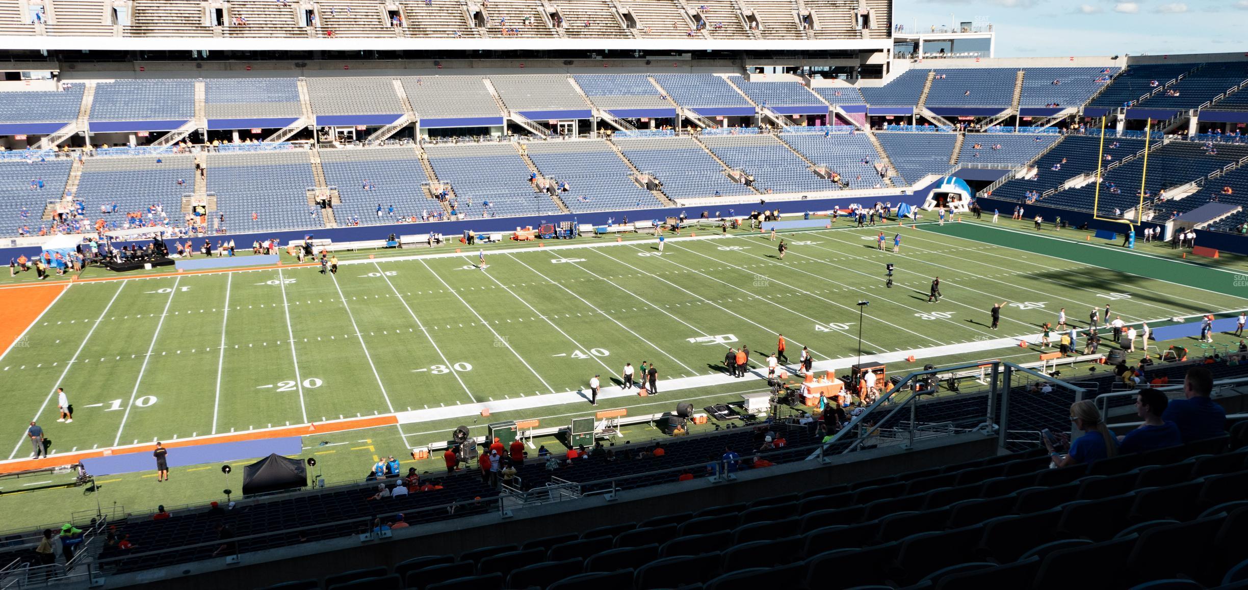 Seating view for Camping World Stadium Section Plaza 36