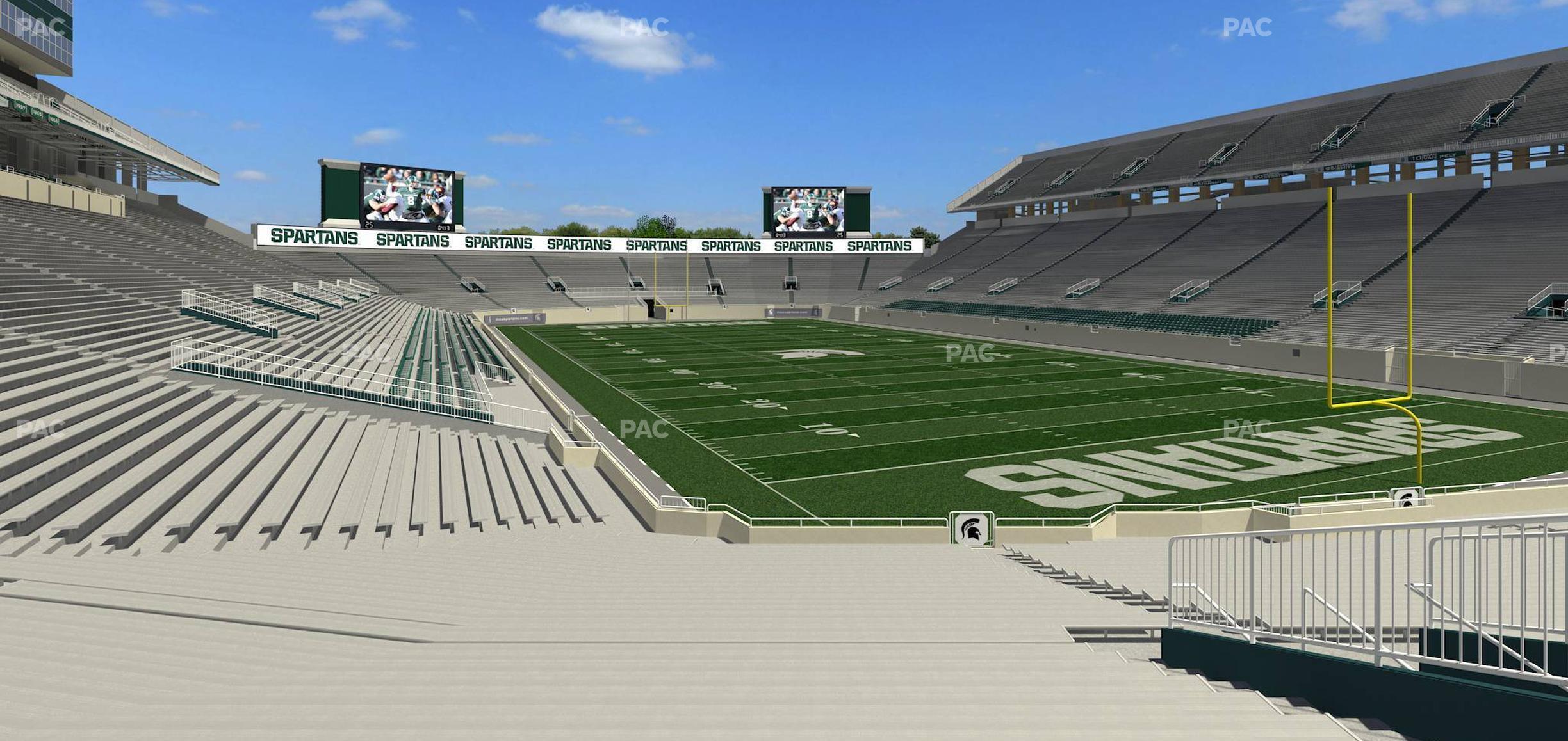 Seating view for Spartan Stadium (Michigan) Section 18