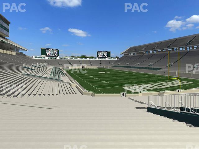 Seating view for Spartan Stadium (Michigan) Section 18