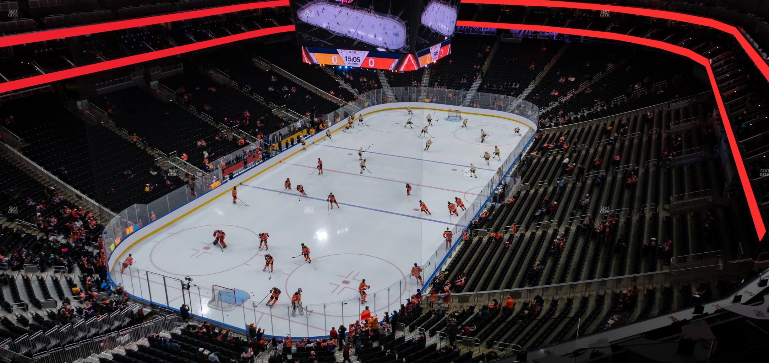 Seating view for Rogers Place Section 226