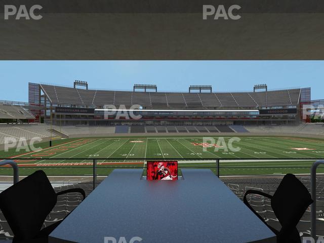 Seating view for TDECU Stadium Section Loge Box 39