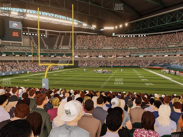 Seating view for Chase Field Section 140